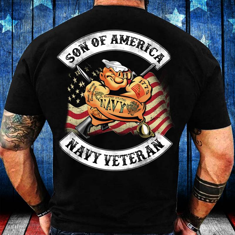 Sons Of America Navy Veteran T-Shirt