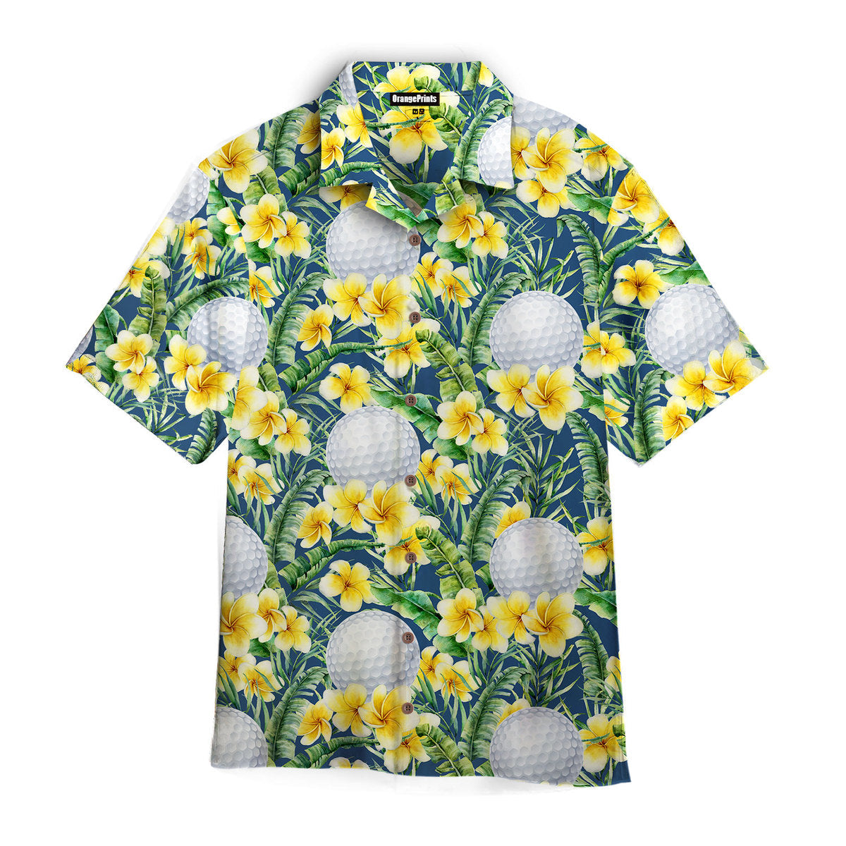 Golf Frangipani Hawaii Shirt For Men Women Ha15636