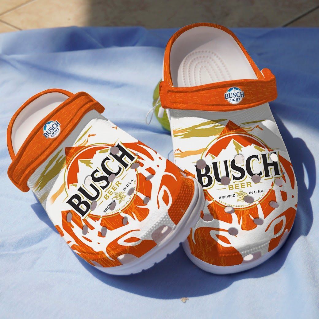 Busch Beer Deer Hunting Orange Clogs Classic A124 Gift For  Lover Rubber Clogs Clogband Clogs, Comfy Footwear