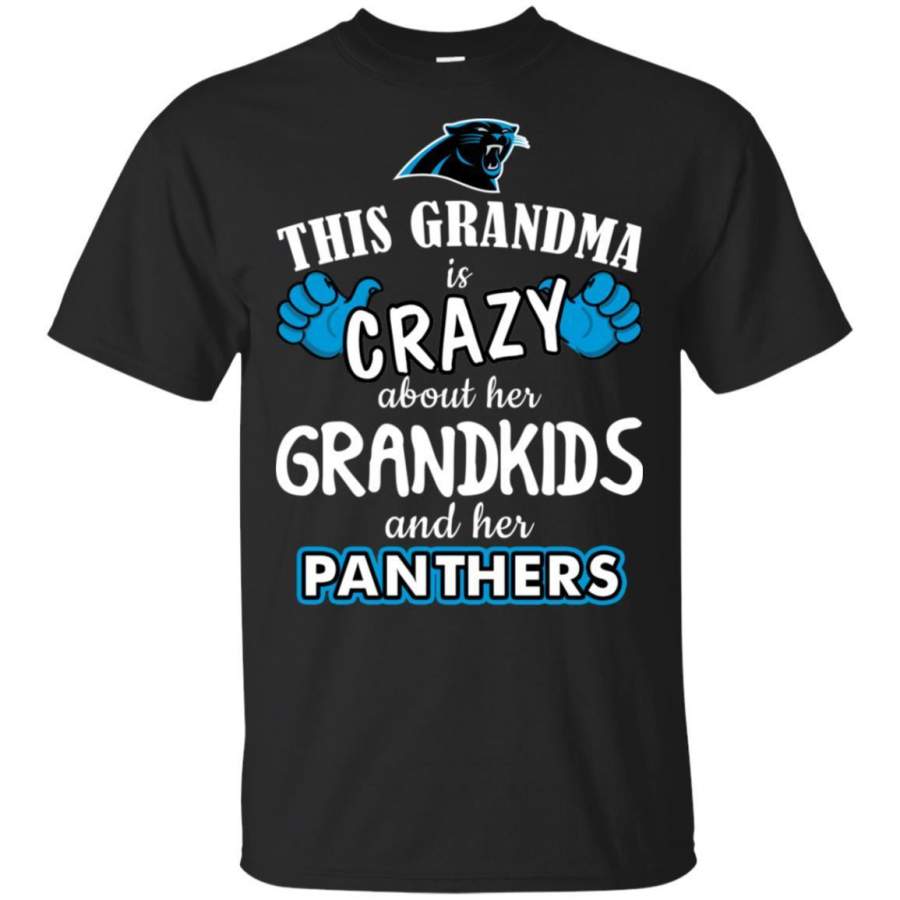 This Grandma Is Crazy About Her Grandkids And Her Carolina Panthers T Shirt