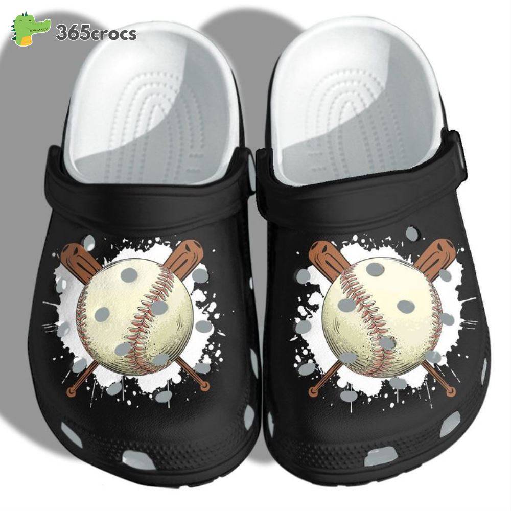 Baseball Birthdayfor Baseball Lovers December Birthday Crocss Clog Shoes