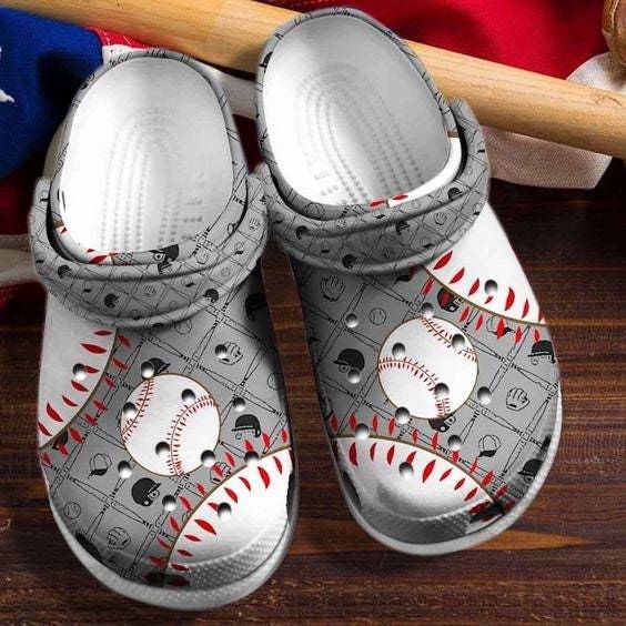 Baseball Cool Crocss Shoes Clogs, Boys Love Baseball Sport Beach Crocss Shoes Clogs Gifts For Boys