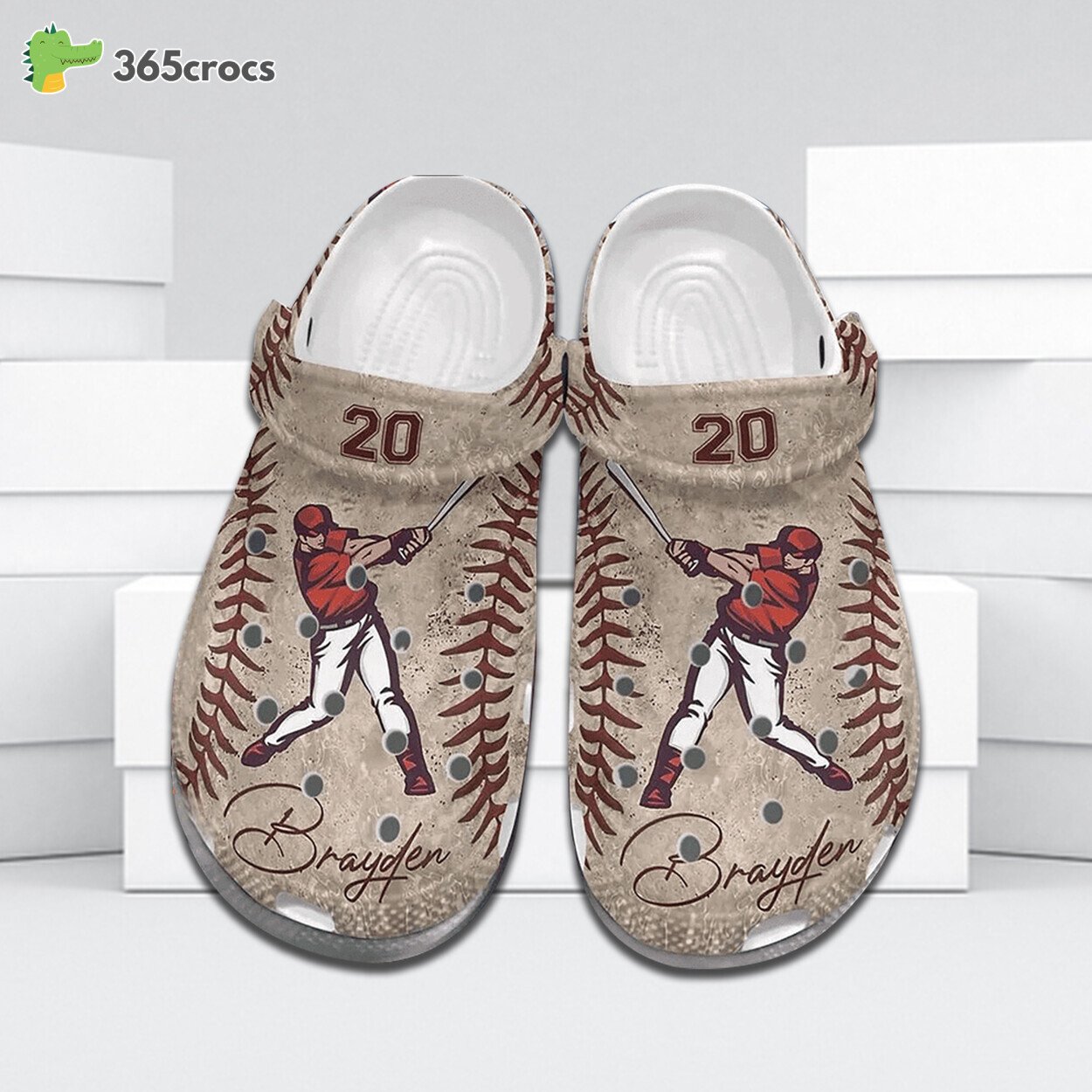 Baseball Crocss Personalized Baseball Gift For Lover Vintage Unisex Clog Shoes