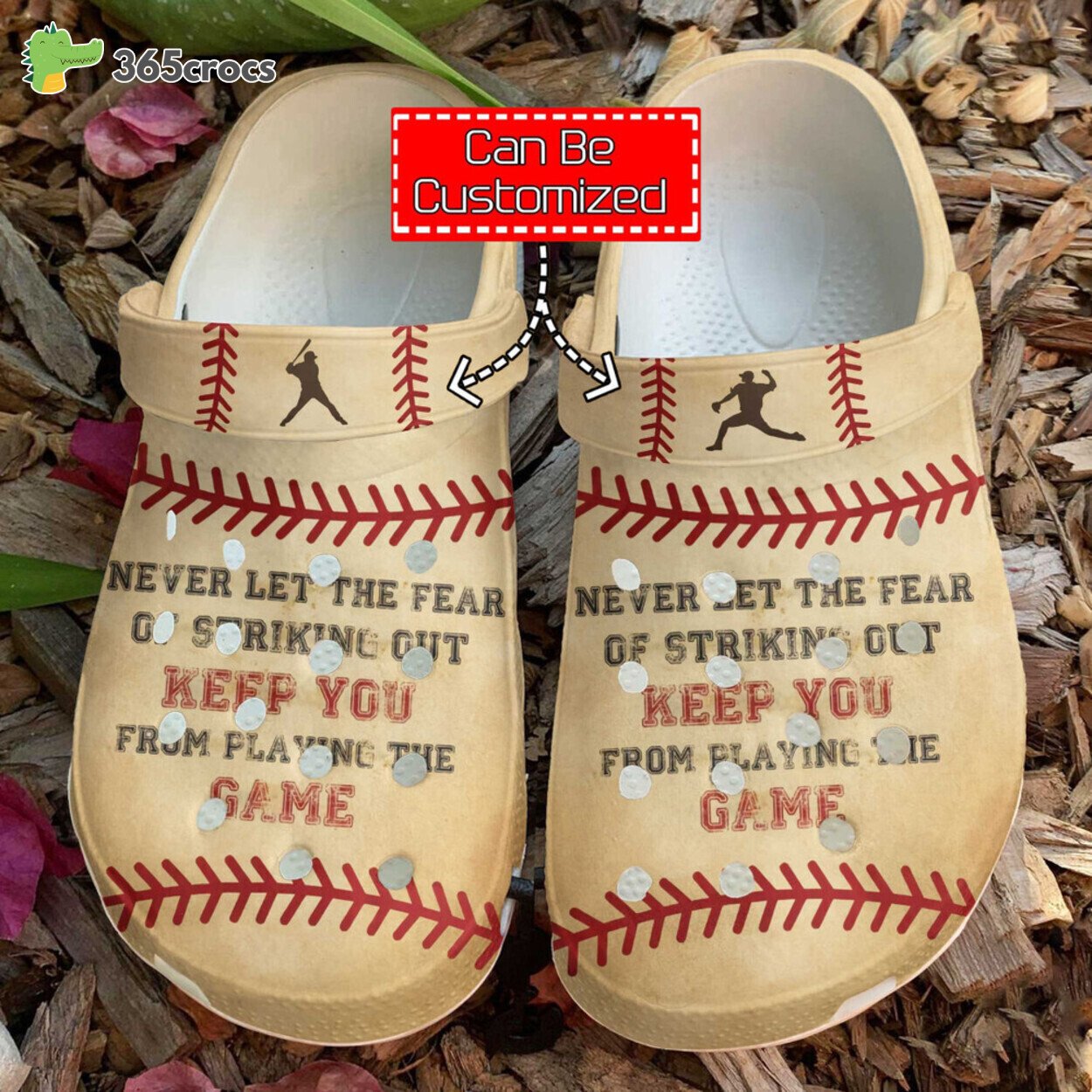 Baseball Fans’ Choice Striking Out Design Clogs for the True Sporty Spirit