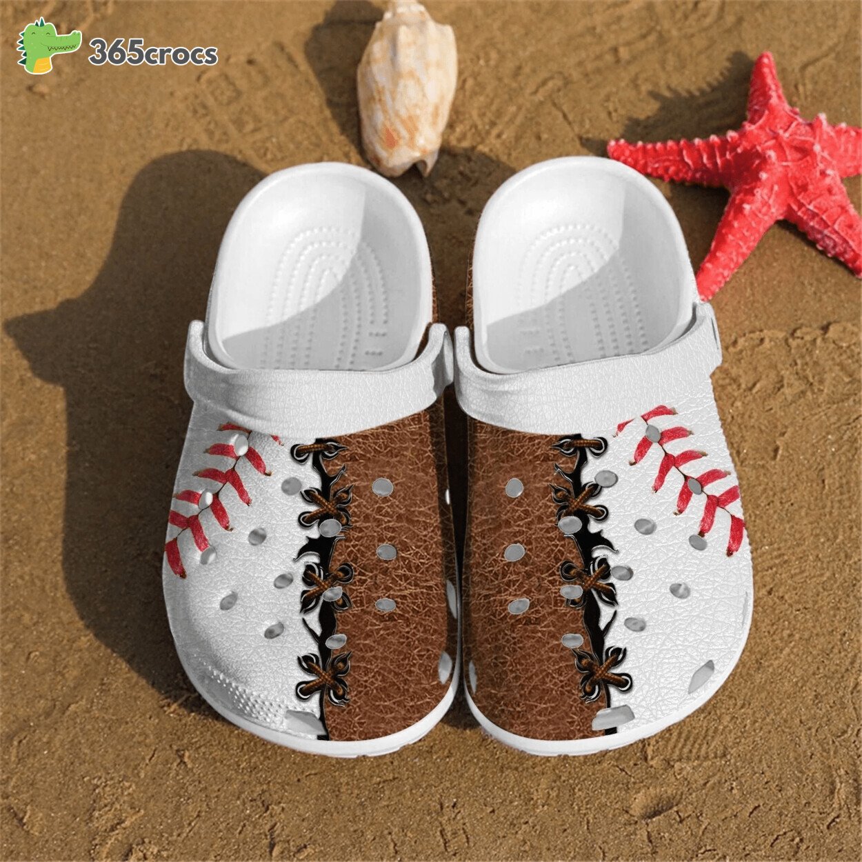 Baseball Inspired Comfortable Crocss Clogs Unique Footwear Design