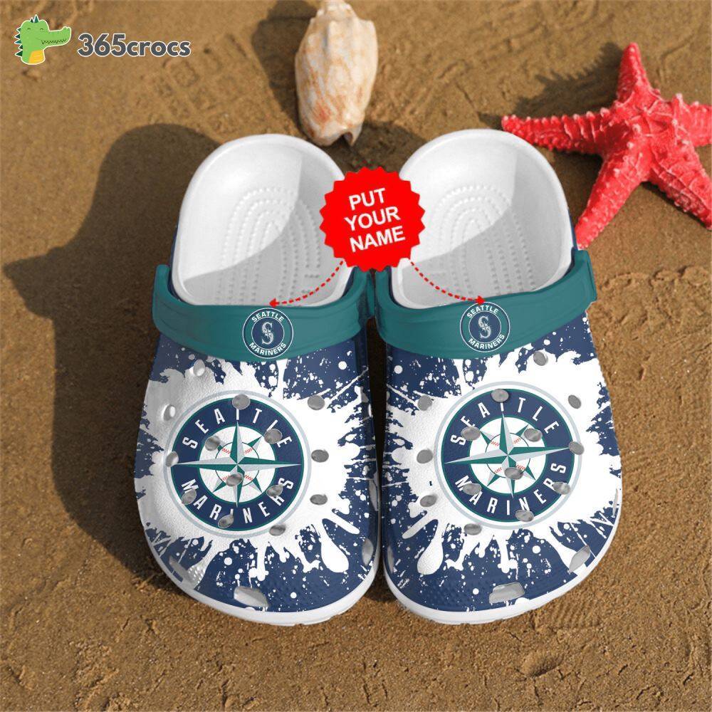 Baseball S. Mariners For Baseball Fans Men Women Crocss Clog Shoes