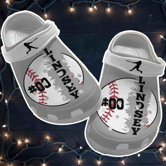 Baseball Shoes Crocss Customize Name Player For Batter Men Women, Kids Crocss