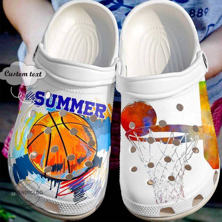 Basketball Crocss Basketball Personalized Passion Clog Crocss Shoes