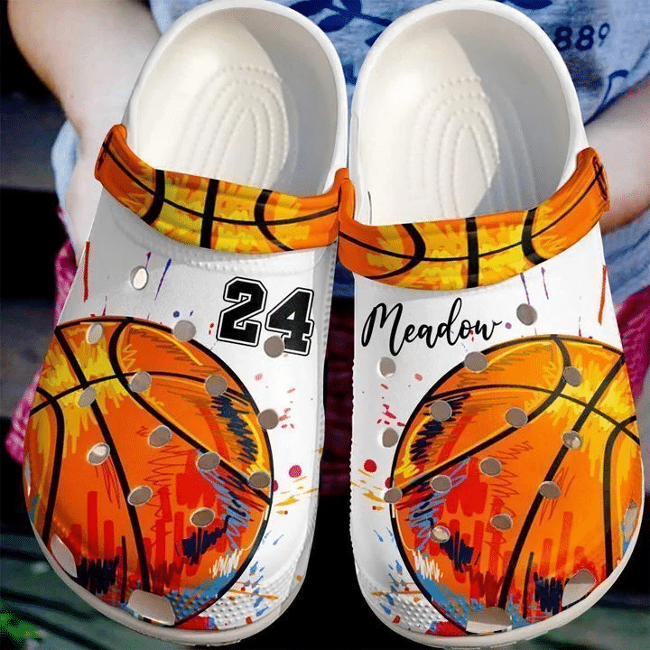 Basketball Personalized I Love Crocss Classic Clogs Shoes