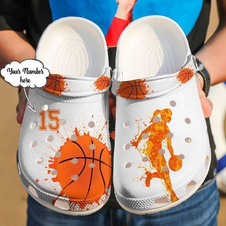 Basketball Personalized Passion V2 Classic Clogs Crocss Shoes