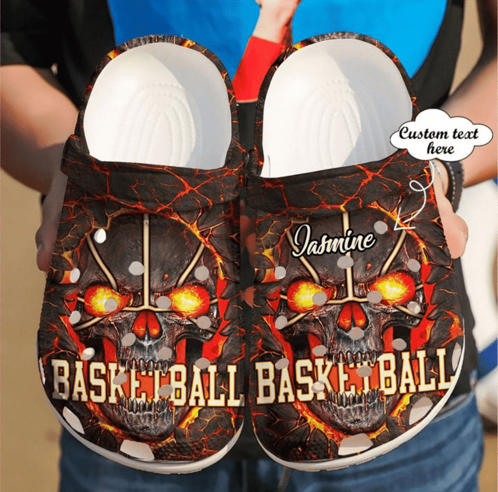 Basketball – Personalized Skull Clog Crocss Shoes For Men And Women