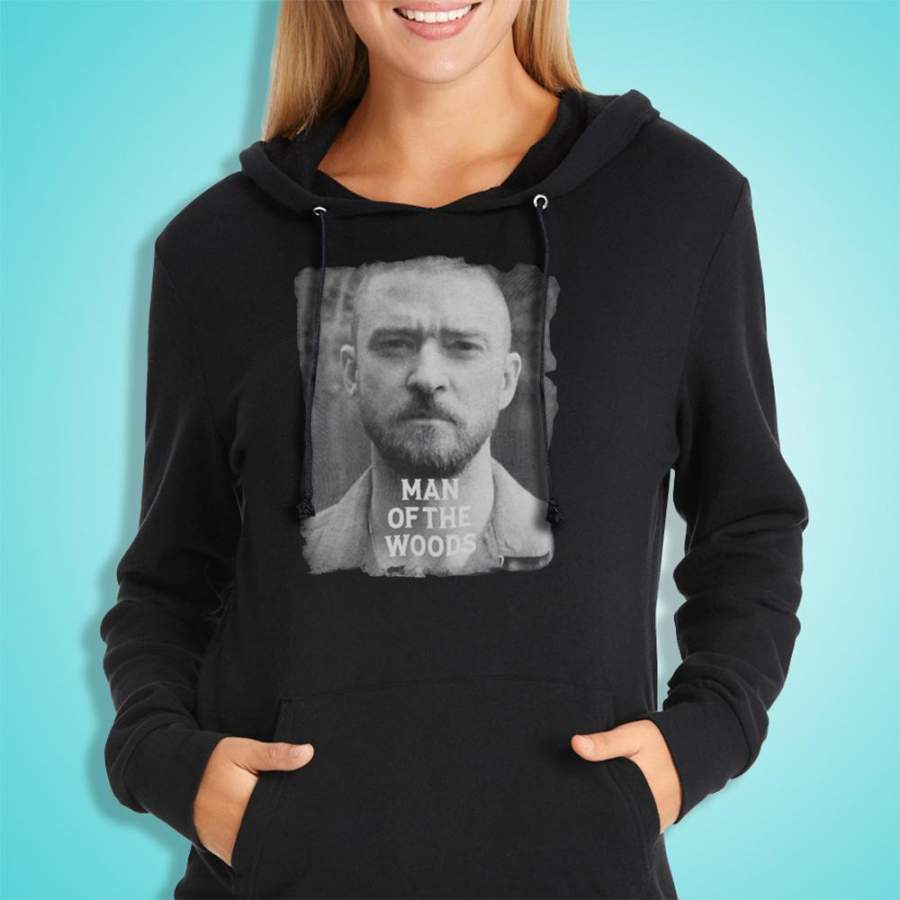 Justin Timberlake Man Of The Woods Black Tee Women’S Hoodie