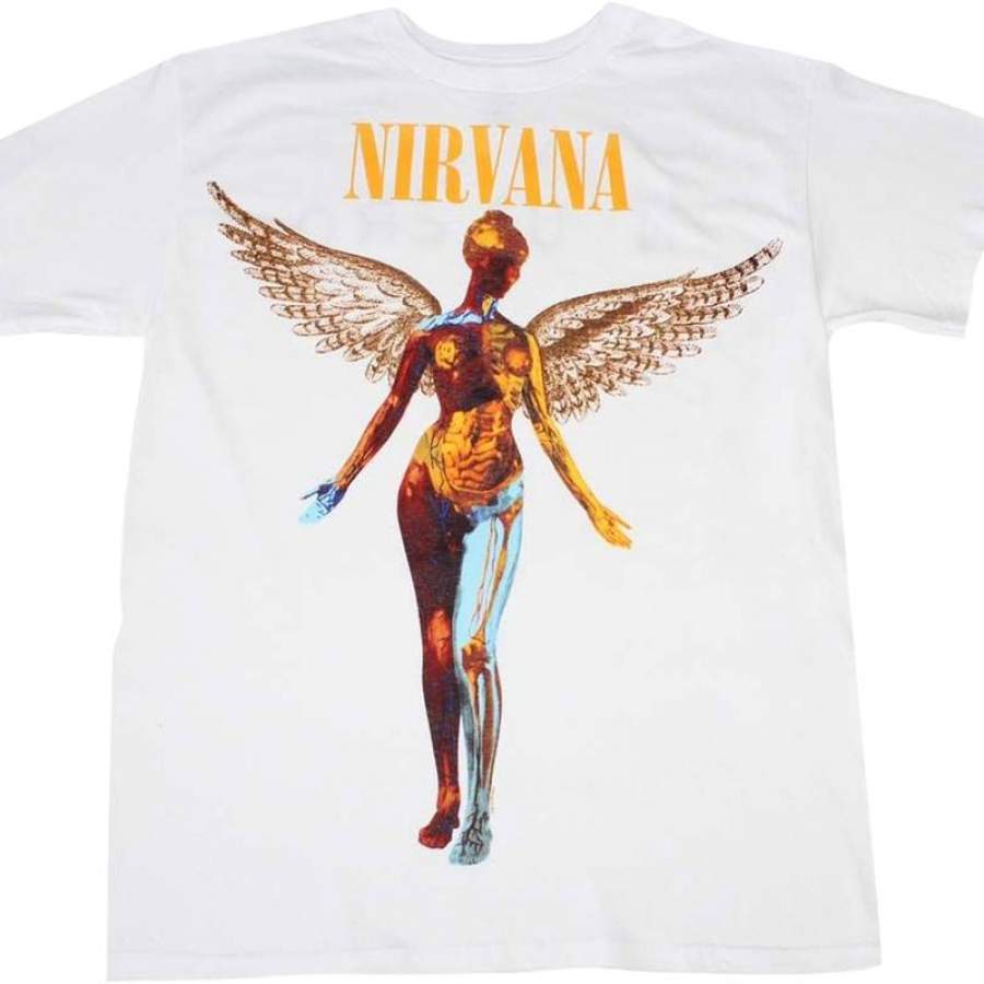 White In Utero Nirvana T-Shirt