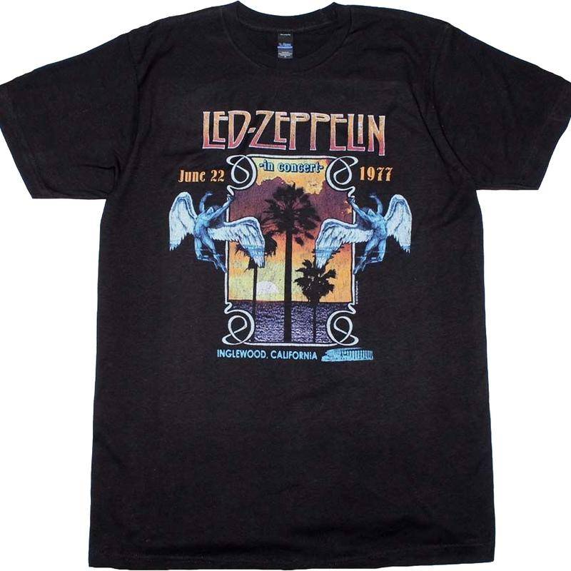 1977 Concert Led Zeppelin T-Shirt