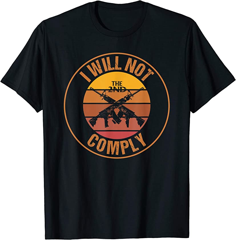 Vintage I Will Not Comply T-Shirt