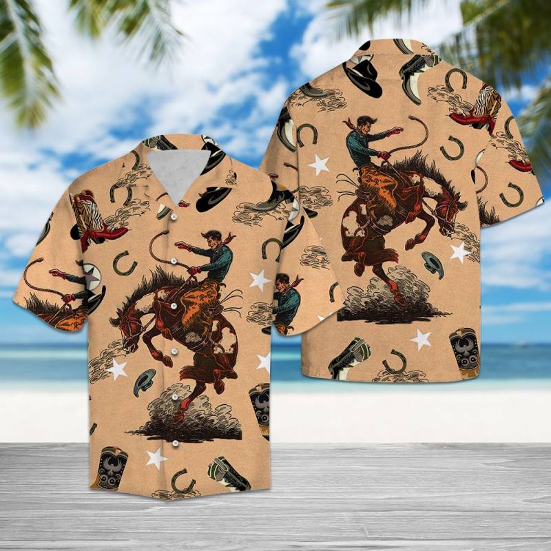 Cowboy Life Hawaiian Shirt Ha45330