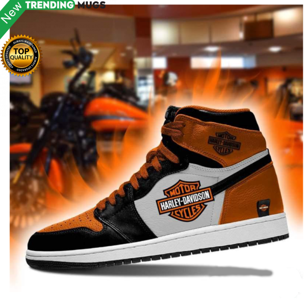 Harley Davidson Men Jordan Shoes Motorcycle Harley Davidson Custom Sneakers Pgc