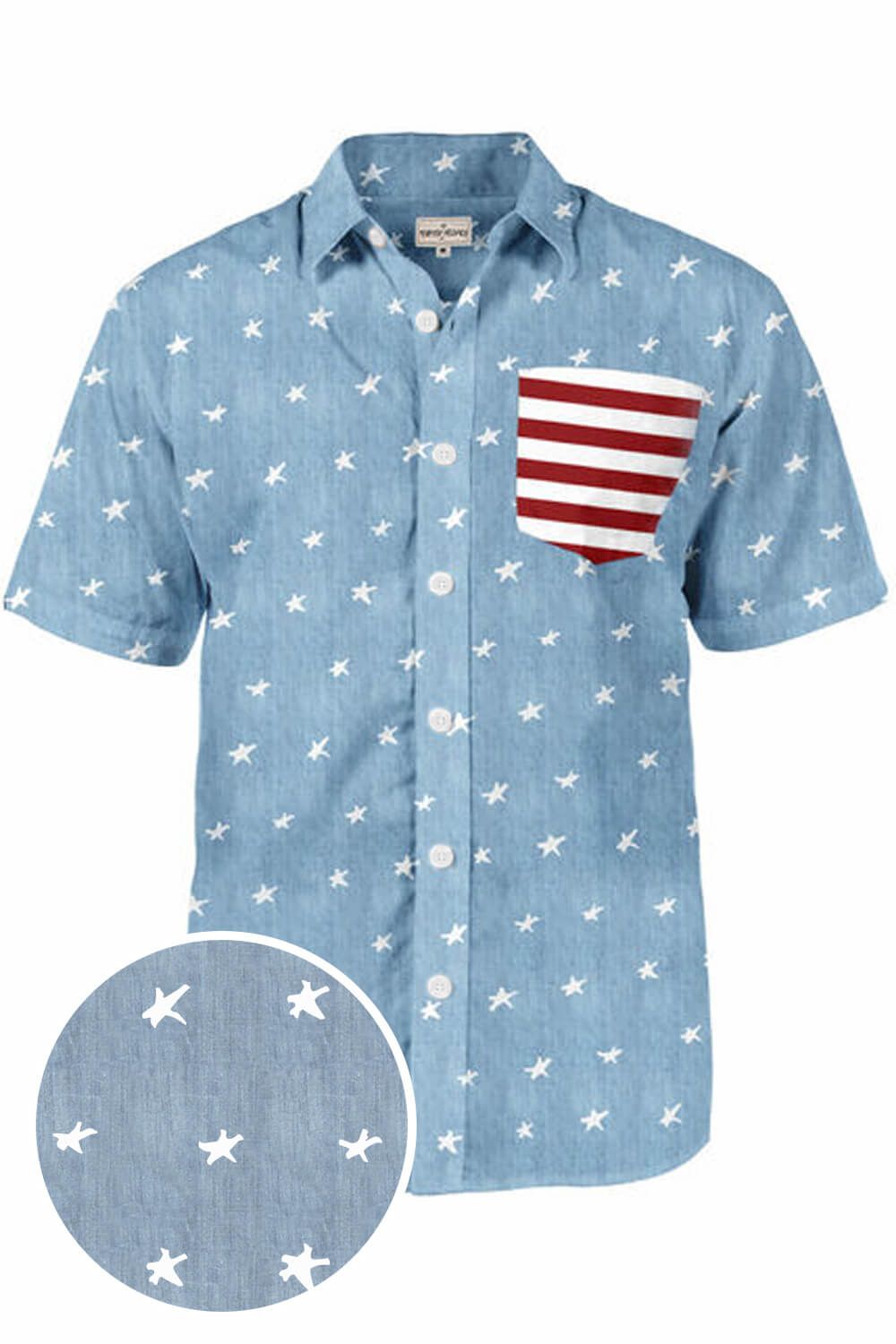 American Pride Blue Awesome Design Hawaiian Shirt Dhc18063730