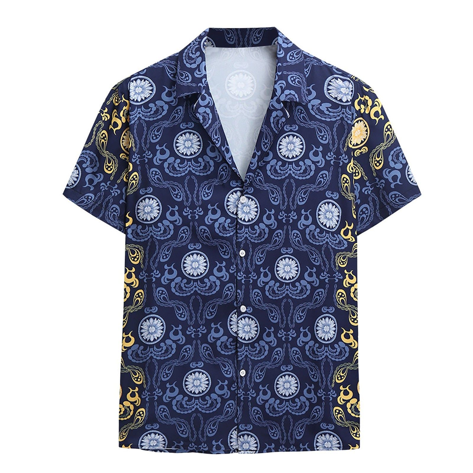 Abstract  Blue Unique Design Unisex Hawaiian Shirt For Men And Women Dhc17064116