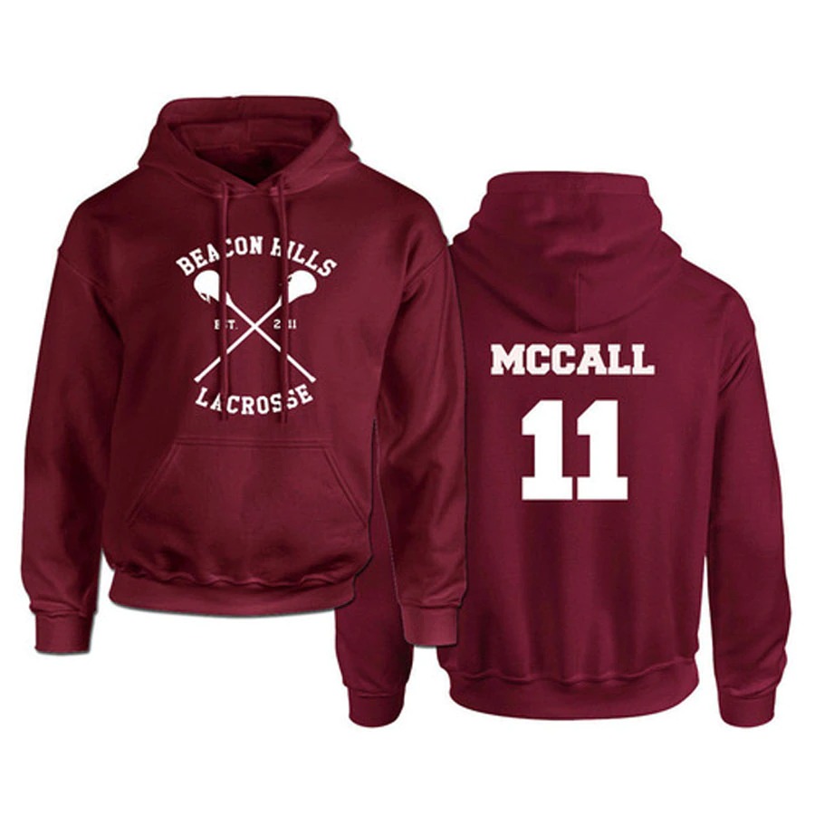 Teen Wolf Hoodies STILINSKI 24 LAHEY 14 MCCALL 11 Fashion Print Streetwear Men Women Sports Sweatshirts Hoodie Harajuku Clothing alx