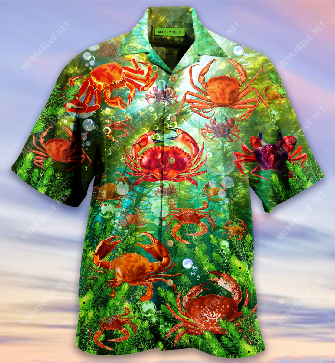 Everything Is Better When On The Water Even Being Crabby Unisex Hawaii Shirt Ha51365