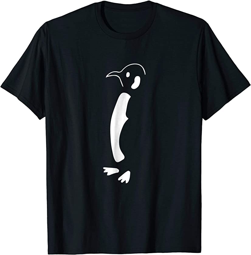 Penguin Silhouette Winter T-Shirt