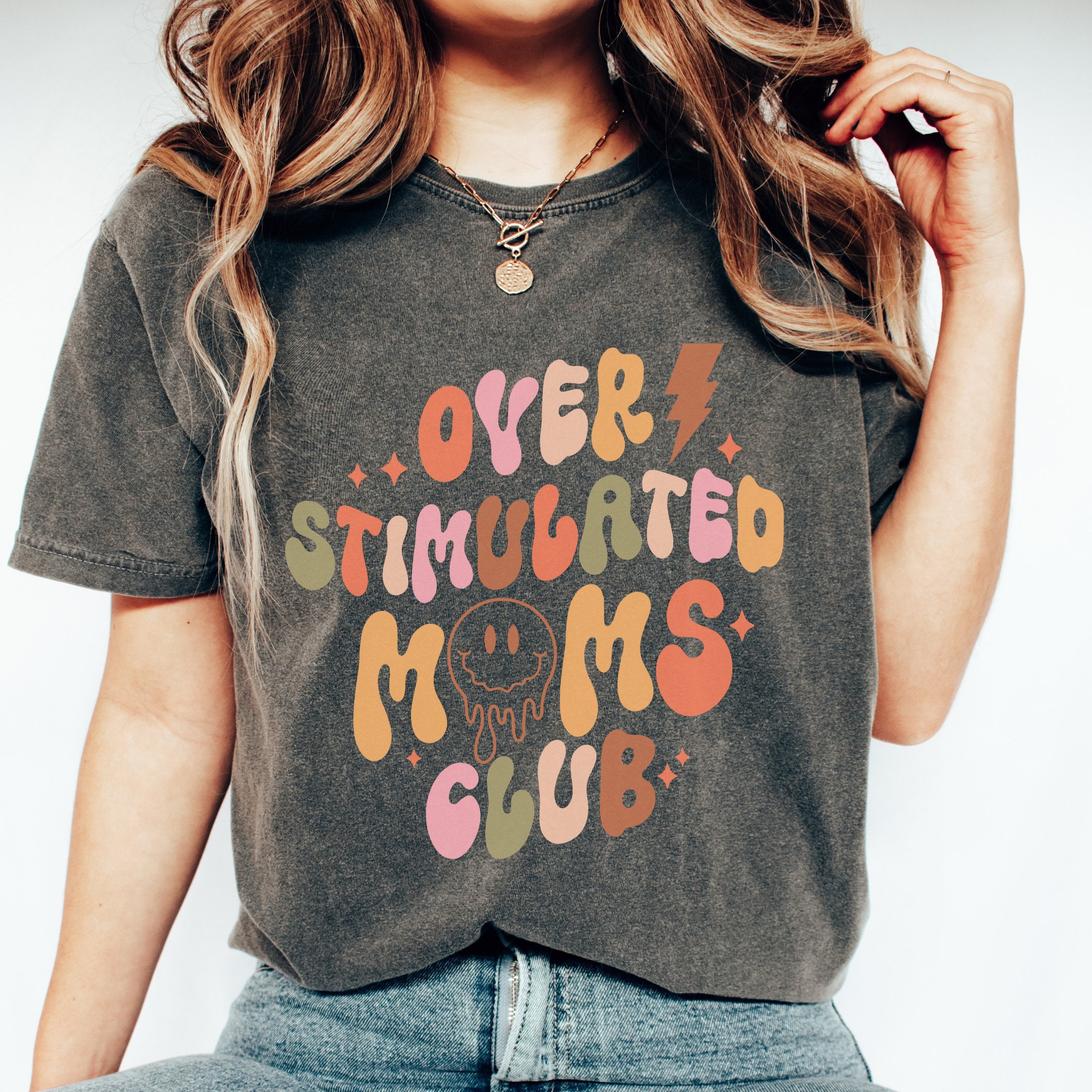 Overstimulated Moms Club Shirt, Overstimulated Moms, Moms Club Shirt, Gift for Mom, Overstimulated Shirt, Funny Mom Shirt, Mothers Day Shirt