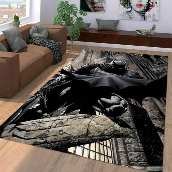 The 20 Rug Batman The Dark Knight Area Rugs Living Room Carpet FN111141 Christmas Gift Floor Decor