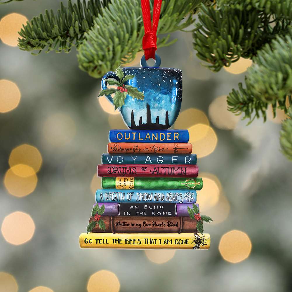 Outlander Novel Go Tell The Bees That I Am Go – Flat Ornament – Gift For Outlander Fans