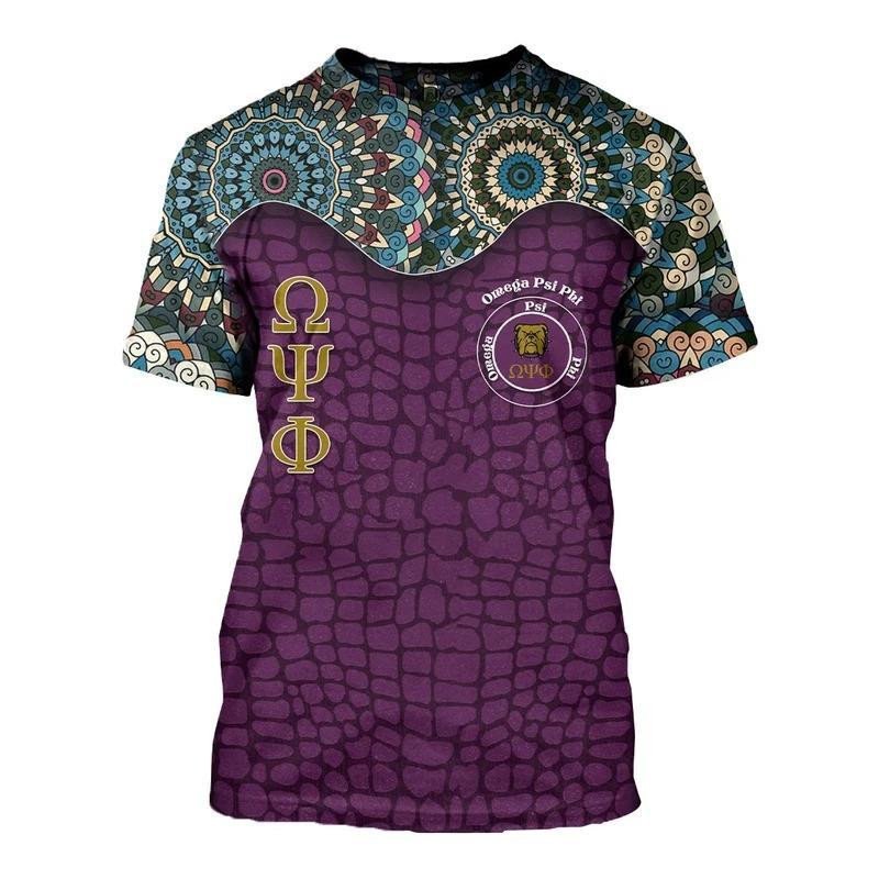 Fraternity Tshirt – Floral Omega Psi Phi Tshirt