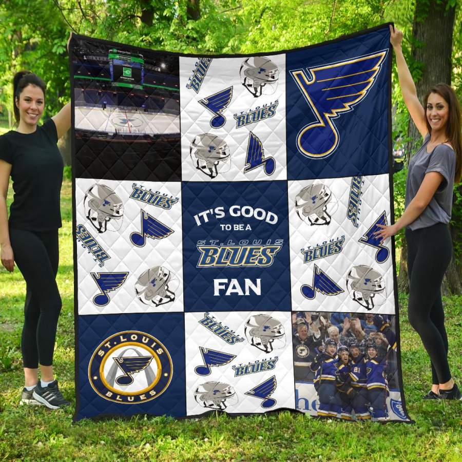 It’s Good To Be A St. Louis Blues Fan Quilt