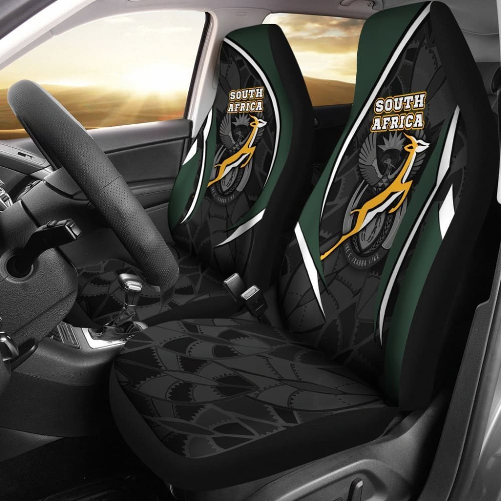 South Africa Car Seat Covers – South African Spirit (White) 093223