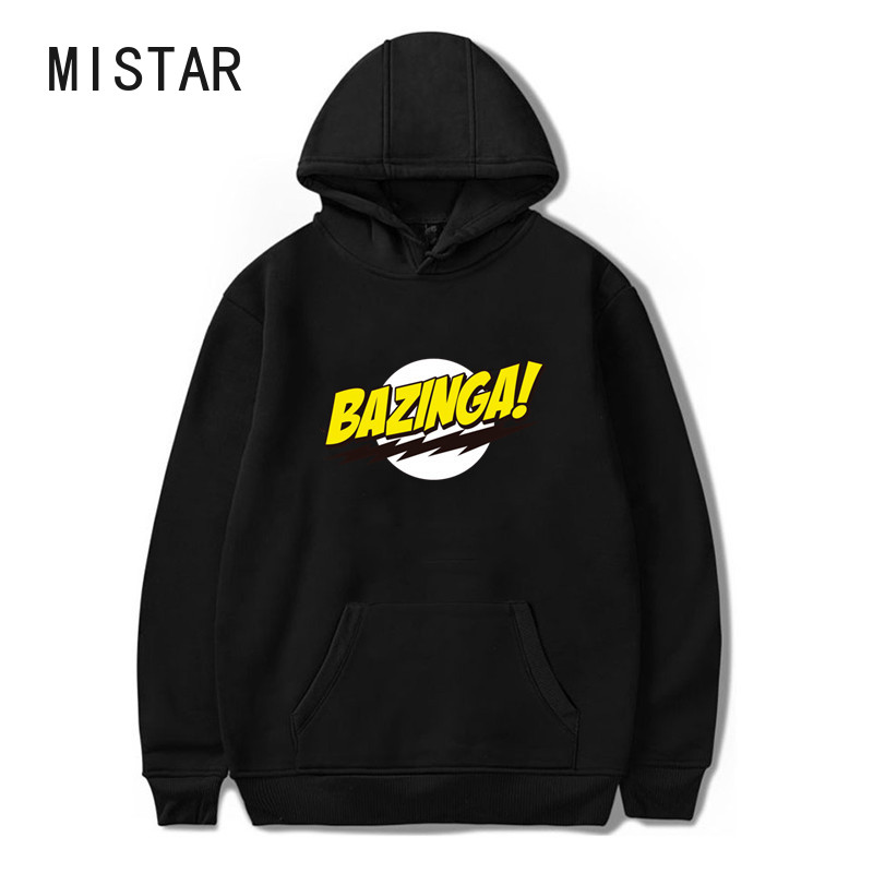 Bazinga Letter Hoodies Women Fashion Unisex Pullover Long Sleeve Oversized Crewneck Sweatshirt Harajuku Winter Clothes Female alx