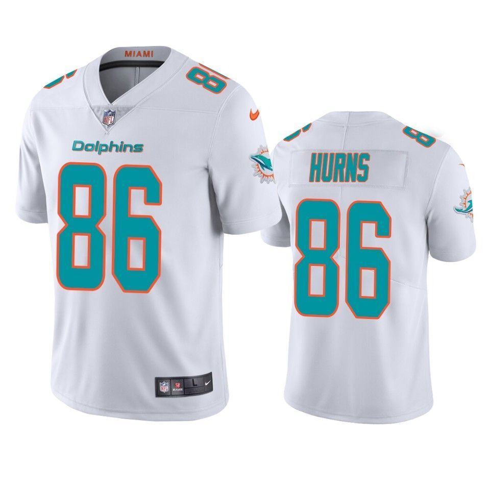 Dolphins Allen Hurns Vapor Untouchable Limited White Mens Jersey