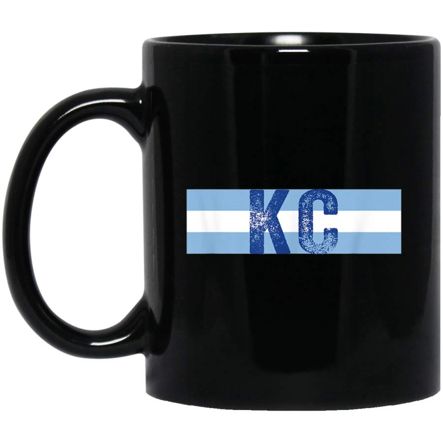 Cool KC Royal Blue Kansas City Vintage Kc Baseball Stripes Mug