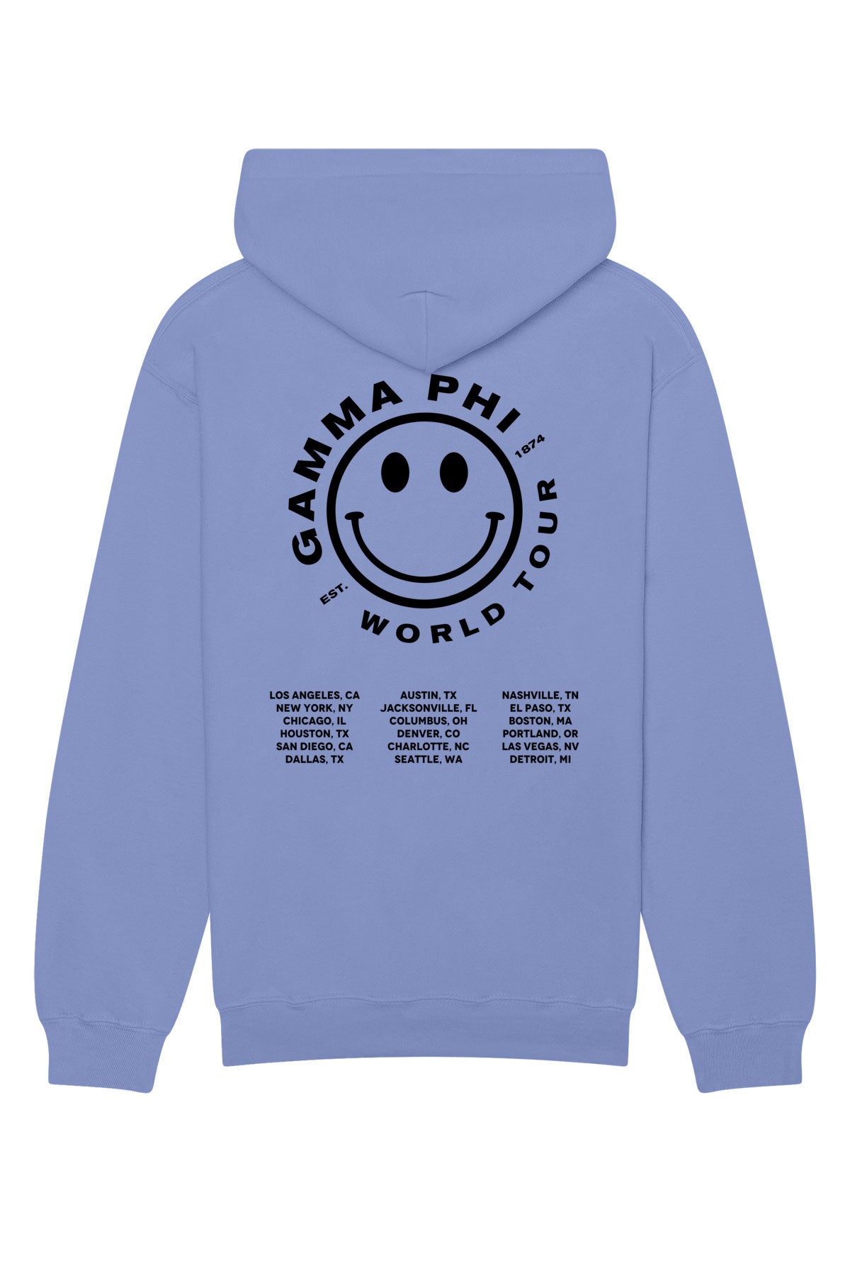 Gamma Phi Beta World Tour Hoodie
