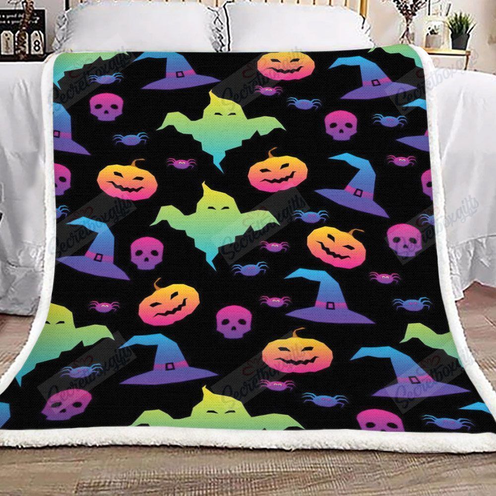 Halloween Color Gs-Cl-Kc0707 Fleece Blanket