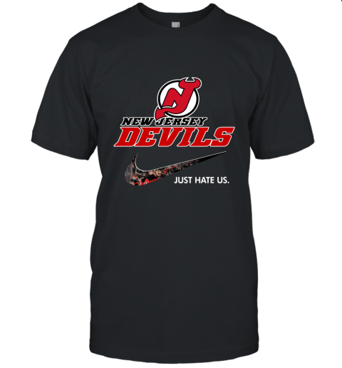 Team New Jersey Devils Just Hate Us Hockey 2D T-Shirt