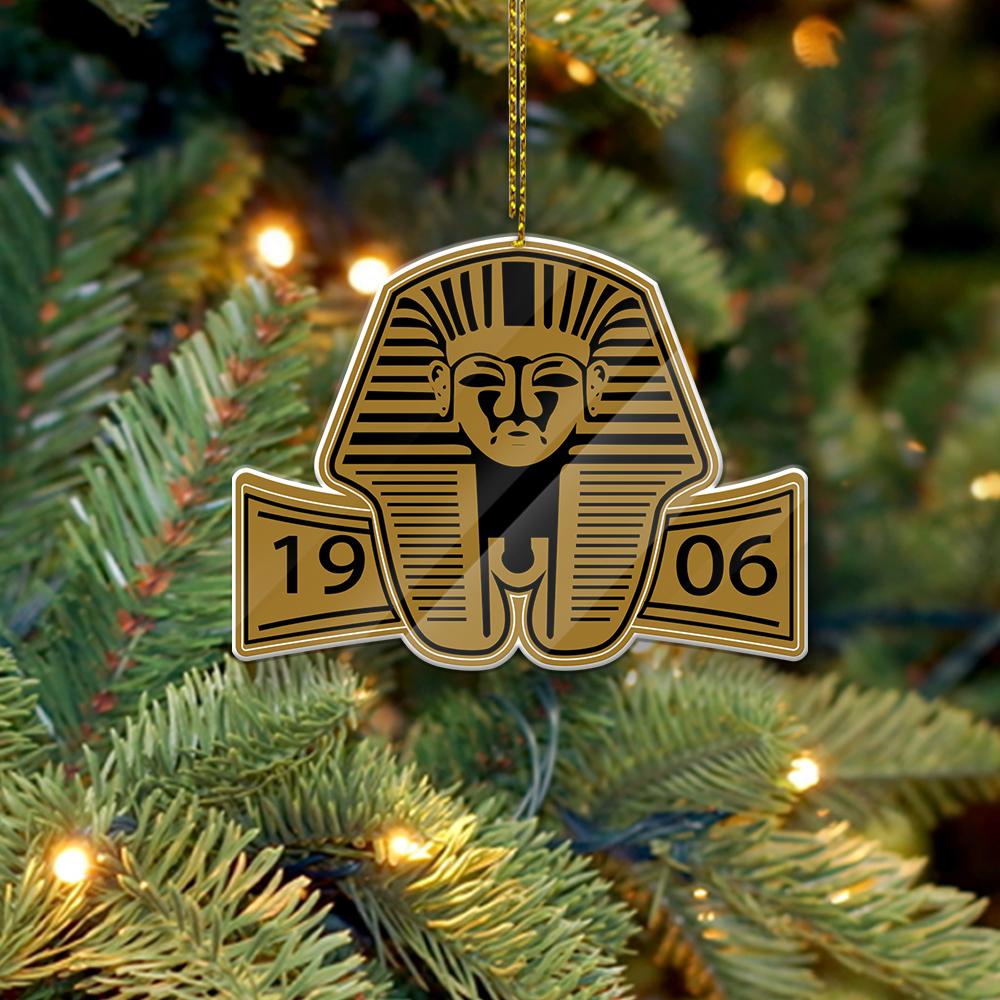 Wonderprint Ornament – 1906 Pharaoh Alpha Phi Alpha Shape Acrylic Ornament Lt10