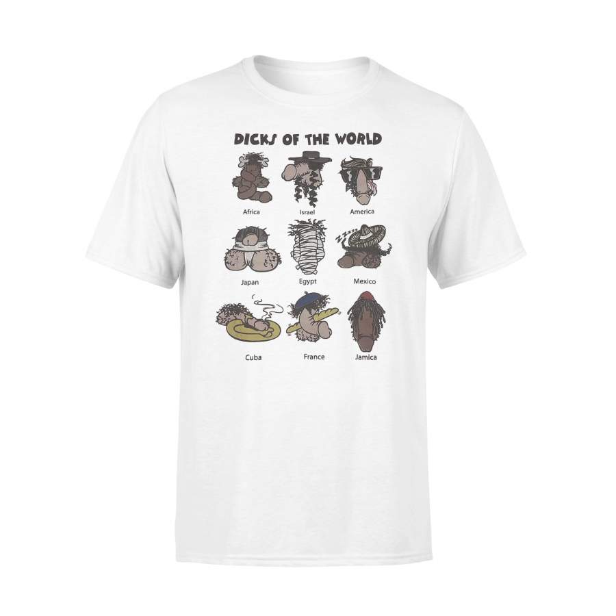 Dicks Of The World T-shirt