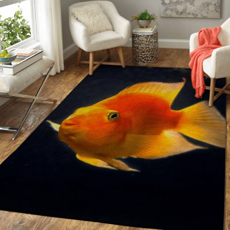 Goldfish Vertical – Animals Area Rug Carpet