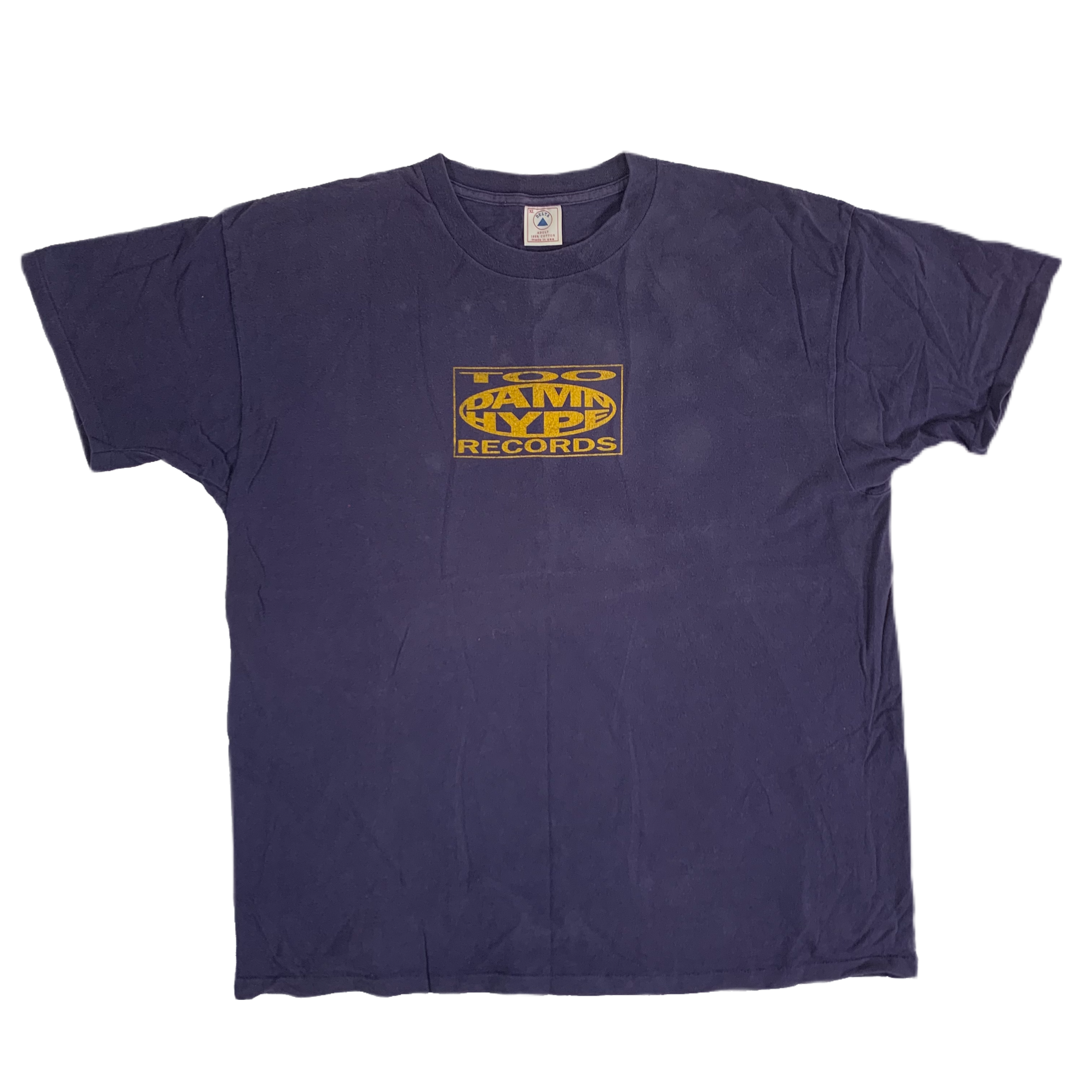 Vintage Too Damn Hype Records “And The Posse Grows Thick” T-Shirt