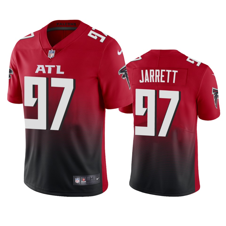 Atlanta Falcons Grady Jarrett Red 2020 2nd Alternate Vapor Limited Jersey – Mens