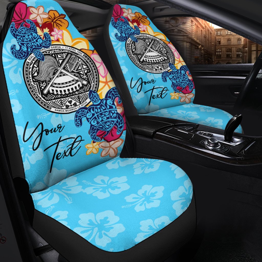 American Samoa Custom Personalised Car Seat Covers – Tropical Style – BN01