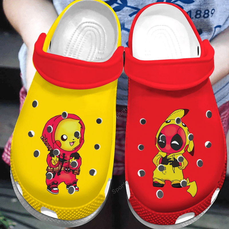 Cartoon Pkm Ninja Clog Shoes