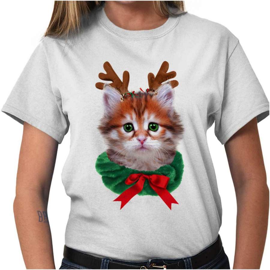 Reindeer Kitten T-Shirt