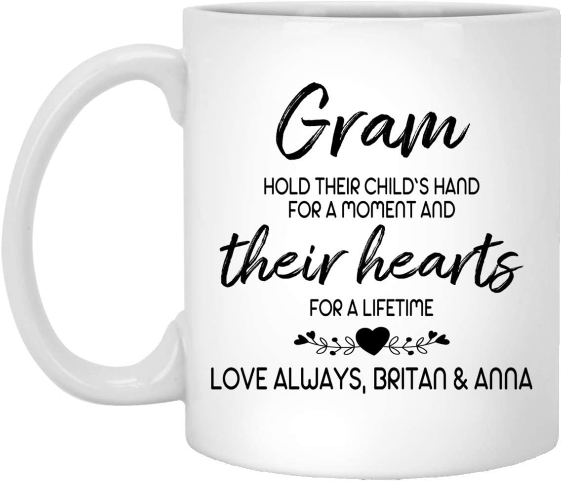 Personalized Gram Coffee Mug – Coffee Mug For Gram – Coffee Mug For Mothers – Family Coffee Mug – Mother’S Day Gift 11Oz