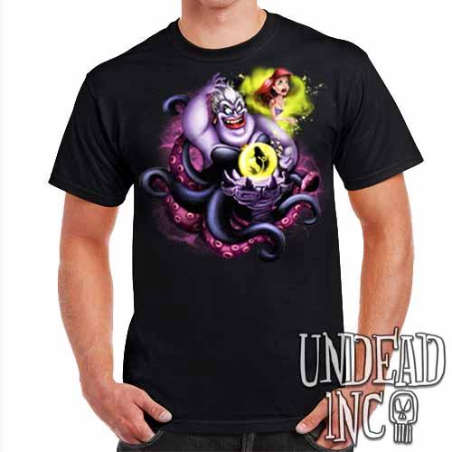 Villains Ursula – Ariel The Little Mermaid – Mens T Shirt