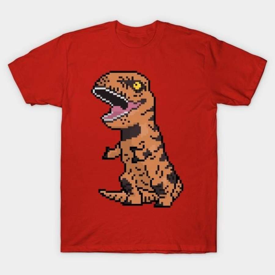 Pixely T-Rex T-Shirt Men’S Fashion T-Shirt