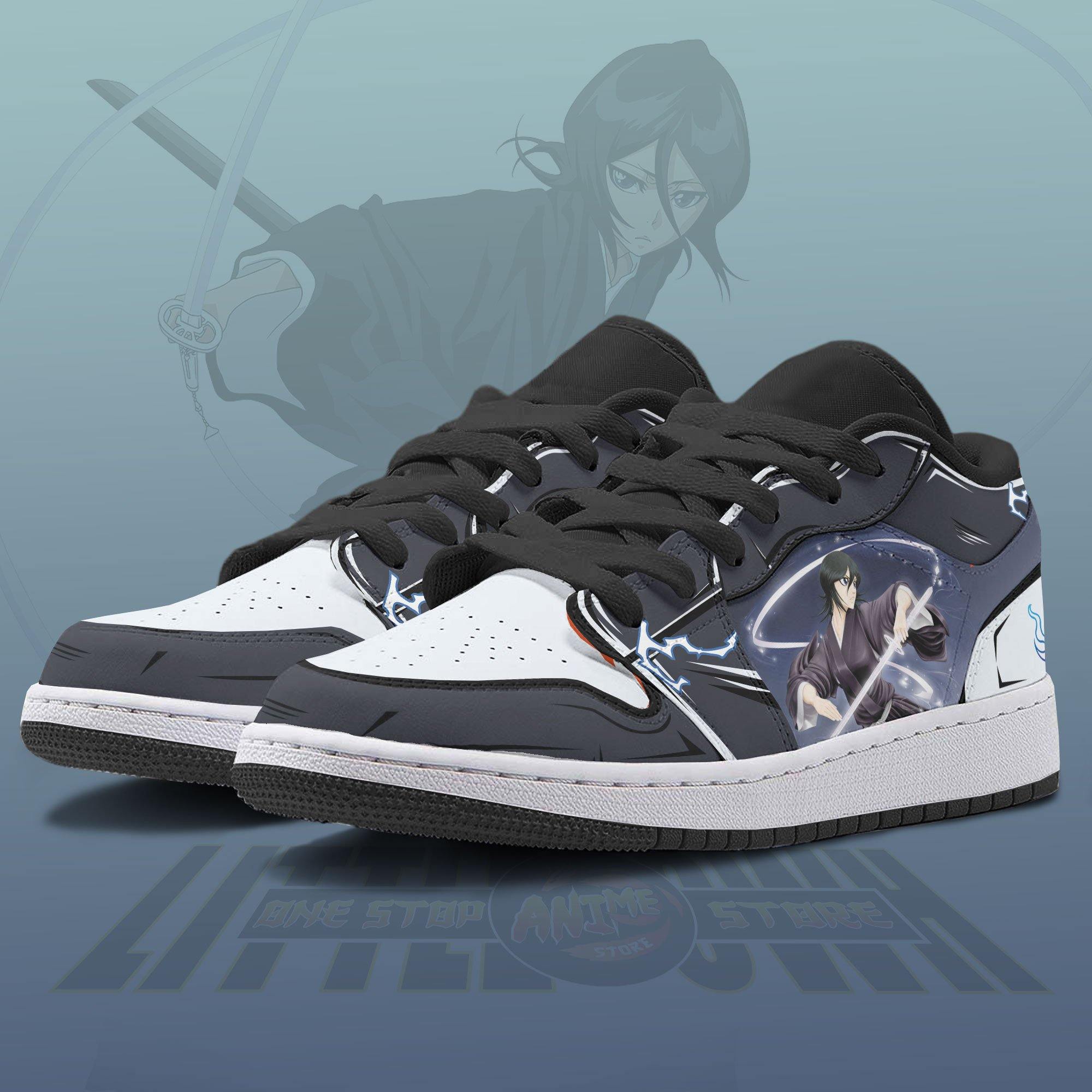 Bleach Shoes Rukia Kuchiki Custom Anime Jd Low Sneakers